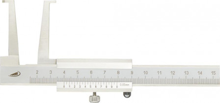 Pied à coulisse pour rainures 10-160mm HP