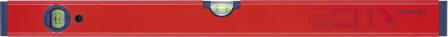 Niveau à bulle LM à aimant revêtement par poudre rouge 180cm 
