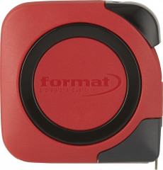 Mètre-ruban de poche 2mx13mm blanc 