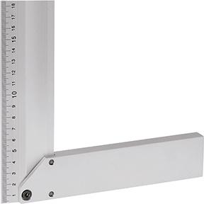 Équerre à chapeau alu 400mm 