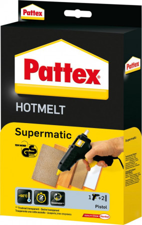 Pistolet à colle Pattex Supermatic pour bâton de colle Ø 11mm 