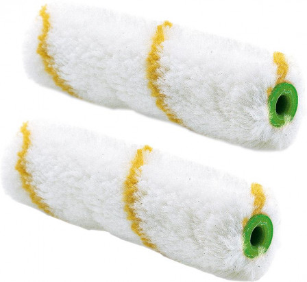 Rouleau à peinture Gelbfaden 10cm UV 2 pièces 