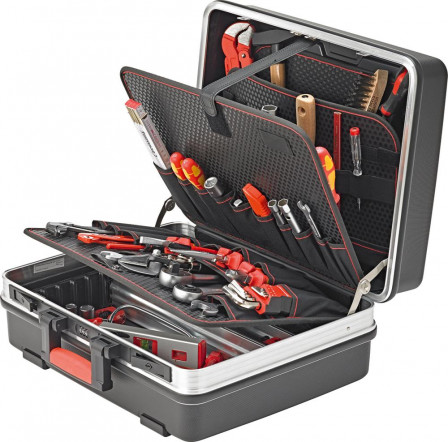 Jeu d'outils Sanitaire 51pcs. dans mallette ABS 