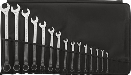 Jeu clés mixtes DIN3113B 15pcs. 