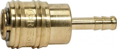 Raccord rapide laiton diamètre nominal 7,2 mm douille Ø intérieur tuyau 9mm