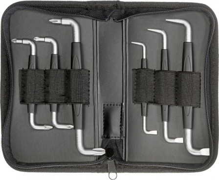 Jeu de clés mâles coudées6pcs. 