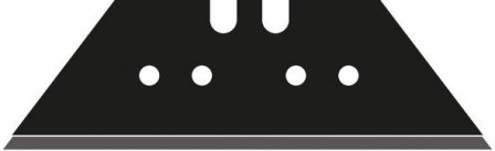 Lame trapézoïdale Black 0,65mm pack de 10 