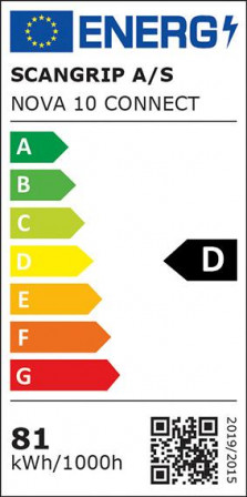 Lampe de travail rechargeable NOVA 10 CONNECT 1000-10000lumens sans batterie 