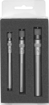 Jeu de pointeaux de centrage réglable 3 pièces 