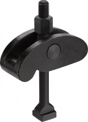 Crampon plaqueur complet avec vis 17x12mm 