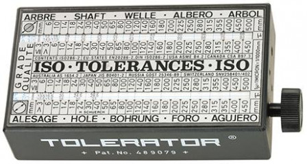 Afficheur de tolérance ISO 