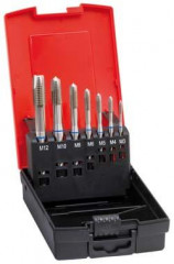 Jeu de tarauds machine DIN371/376 type INOX forme B M3-12 