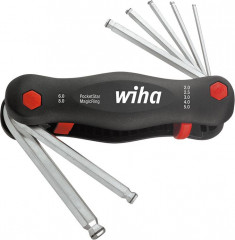 Jeu de clés mâles coudéessur monture PocketStar M agicRing 2-8mm 