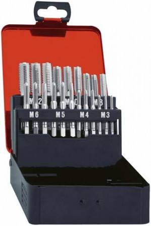 Jeu de tarauds à main DIN352 HSS M3-12 