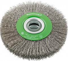 Brosse circulaire inox 125x22mm 