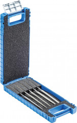 Jeu de limes aiguilles diamant 140mm D91 5 pièces 