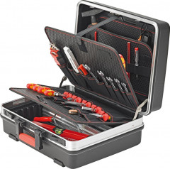 Jeu d'outils Électricien38 pcs. dans mallette ABS
