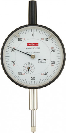 Comparateur haute précision M2S protégé antichoc avec réglage fin de l'aiguille 