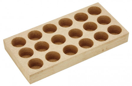 Socle en bois pour ER16 10 emplacements 