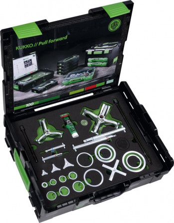 Jeu d'extracteurs pour roulements à billes PULLPOpour petits roulements 10-30mm 