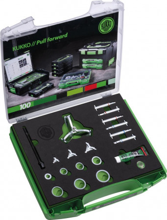 Jeu d'extracteurs pour roulements à billes PULLPOpour petits roulements 10-30mm 