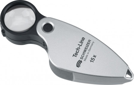 Loupe pliante Tech-Line 15,0xD22,8mm 