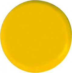 Aimant rond jaune 20mm 