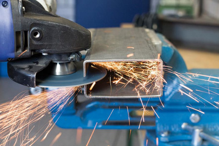 Meule double face corindon zirconien 125x3,5mm G40