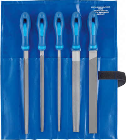 Jeu de limes d'atelier 250mm taille 2 5 pièces 