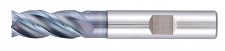 Fraise haute performance carbure monobloc TiALN queue HB D4 6mm 