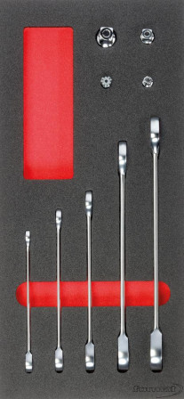 Module d'outillage 1/3 Clé à cliquet droite 