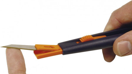 Porte-lame de scalpel avec lame TiN 