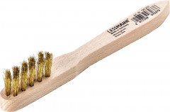 Brosse bou all. laiton ondulée 0,15x150mm 