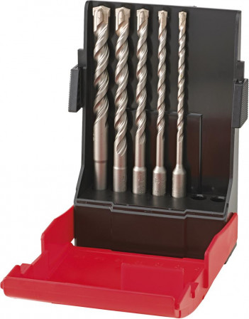 Foret SDS-plus 4 dents 5 pièces 