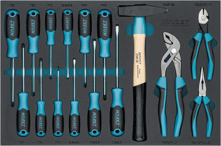 Servante d'atelier équipée 176N-7/204 204 pièces 