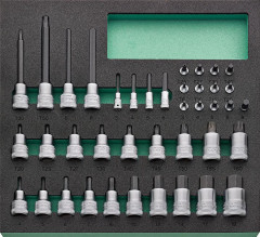 Module d'outillage 2/3 Embouts de vissage TCS 11 821/40 