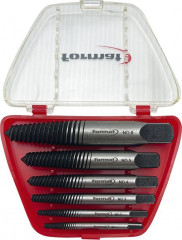 Jeu d'extracteurs de vis chrome vanadium 6 pièces Numéro 1-6 