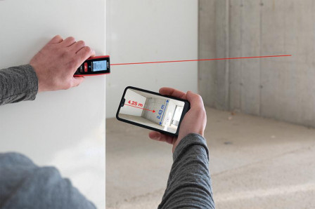 Télémètre laser METRON 60BT accessoires  incl us