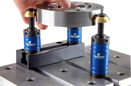 Tasseau à rainures transversales FlexiClamp distance rainures 63,100,125mm en T 14 mm