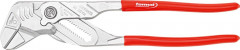 Pince-clé 250mm chromée avec gaine en plastique 