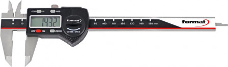 Pied à coulisse à affichage digital IP54 avec sortie de données 150mm ET 