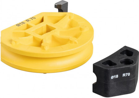 Forme de cintrage et coulisseau D 18 R70  