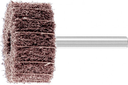 Meule sur tige intissé PNZ 40x20 mm POLINOX K 100 A 