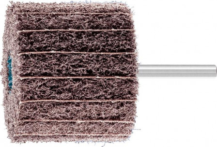 Meule sur tige intissé PNZ 60x50 mm POLINOX K 100 A 