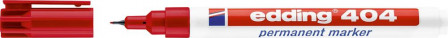 Marqueur permanent 404 largeur de trait 0,75mm, rouge 