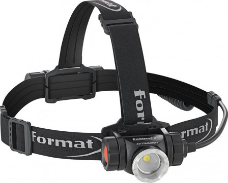 Lampe frontale LED sur batterie 900lm 