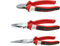 Jeu de pinces Poignées bicomposant 3 pcs carton 