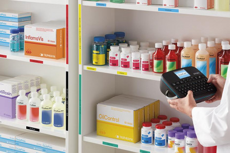  LabelManager Executi640CB avec 3 D1 Rubans demarquage inclus sac de transport Softcase