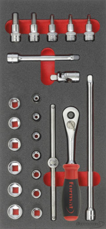 Module d'outillage 1/3 douille 3/8