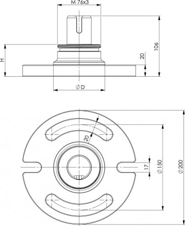 Élément de base 6425FY 